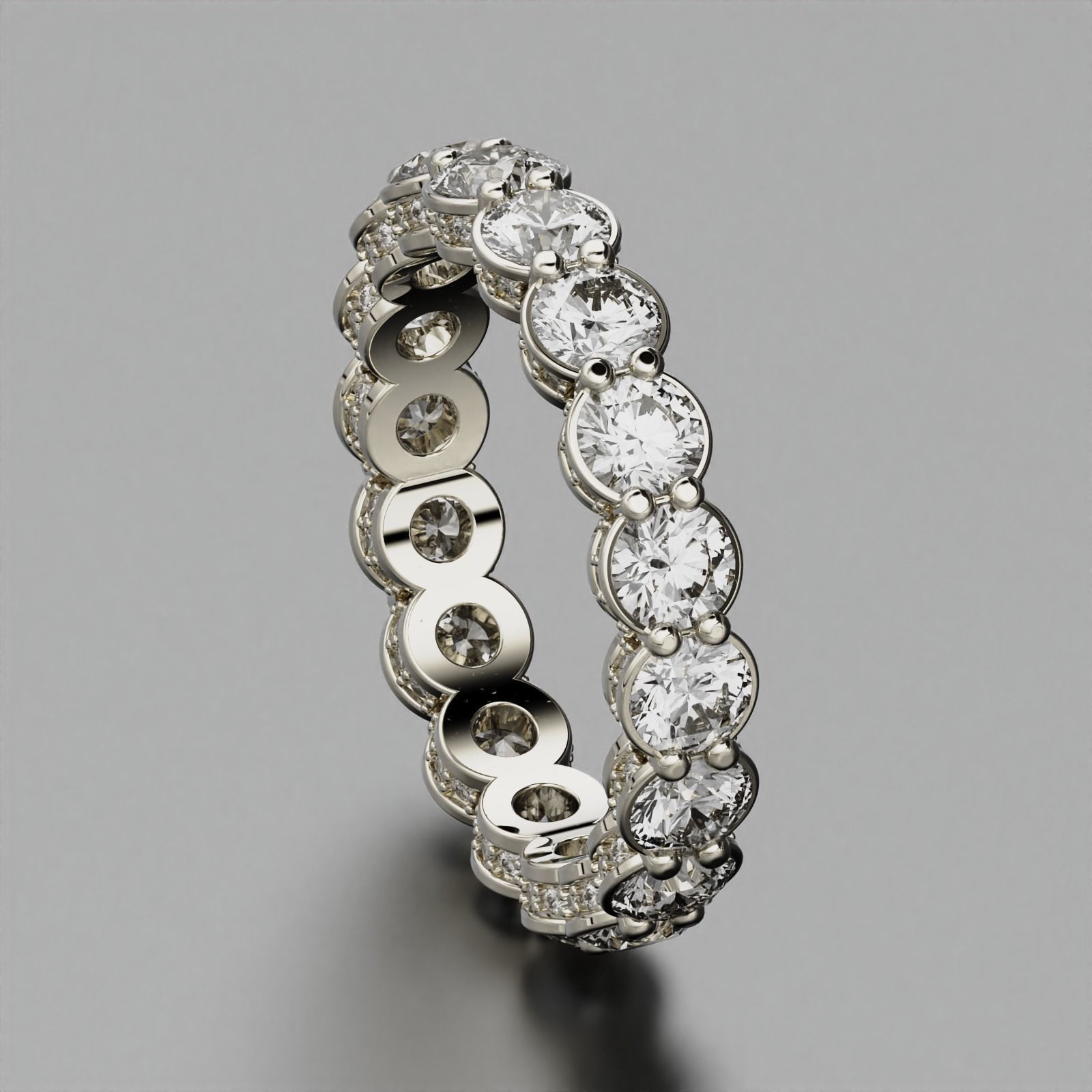 Eternity Ring 3D print model_4