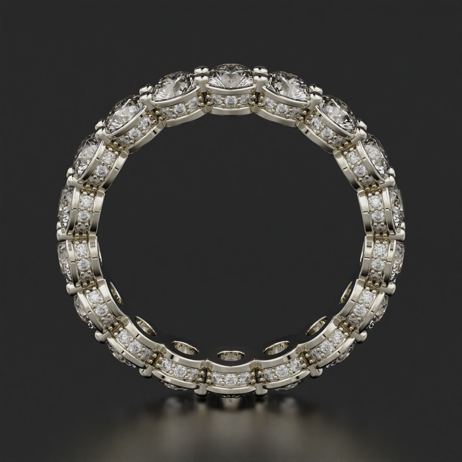 Eternity Ring 3D print model_3