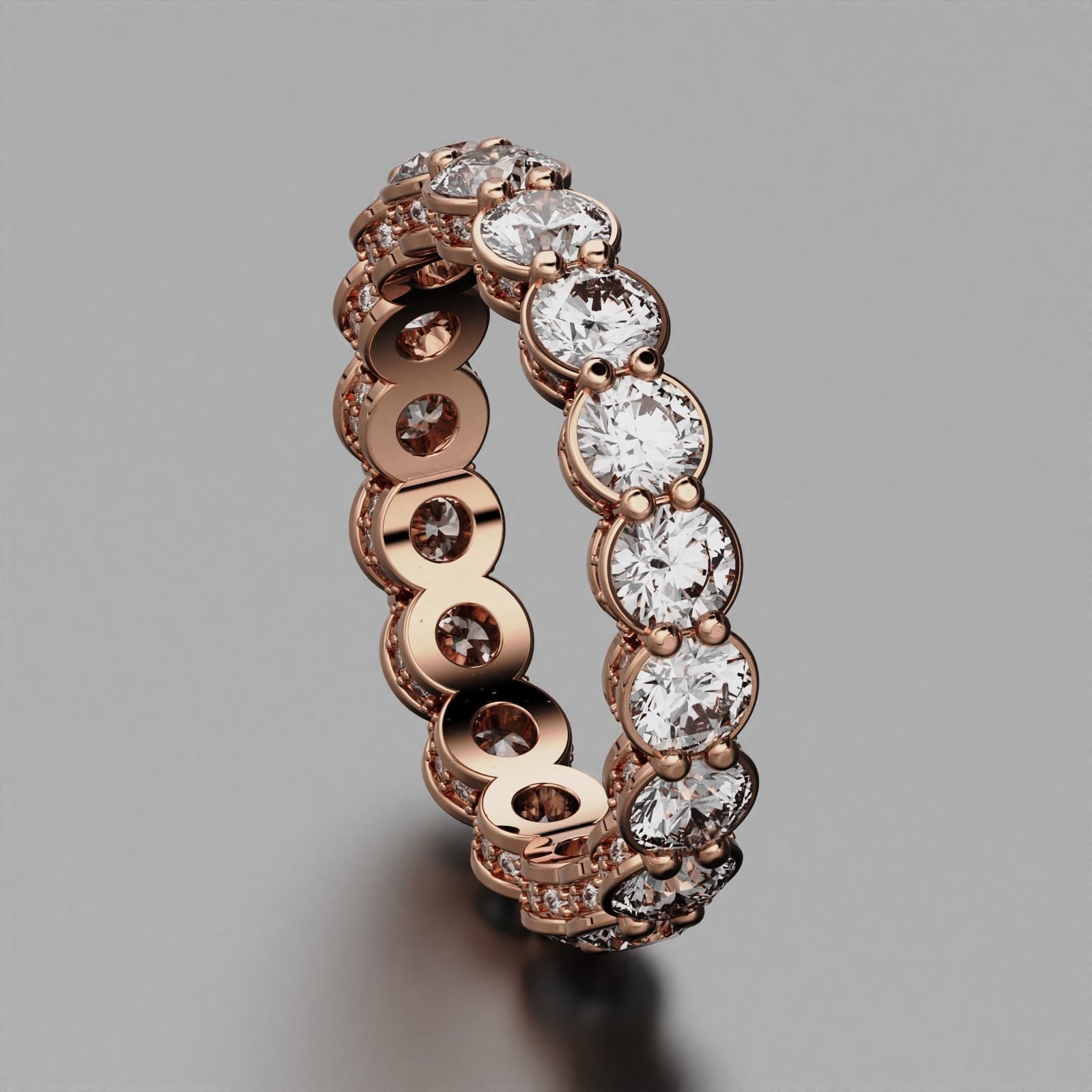 Eternity Ring 3D print model_6