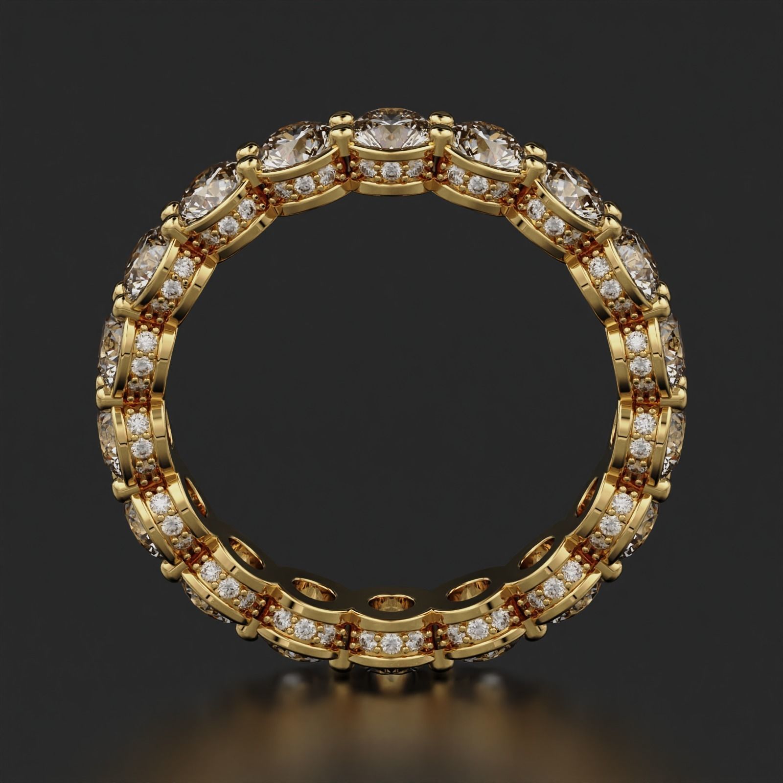Eternity Ring 3D print model_1