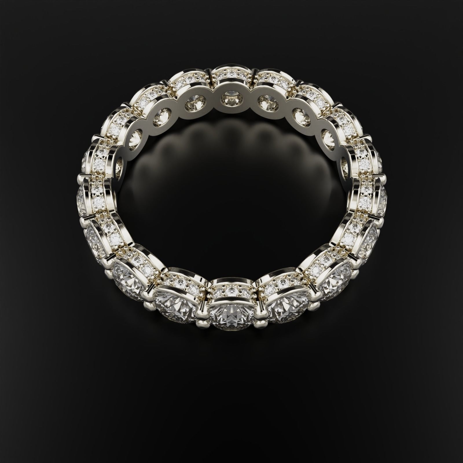 Eternity Ring 3D print model_14