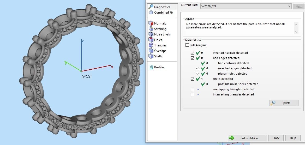 Eternity Ring 3D print model_19