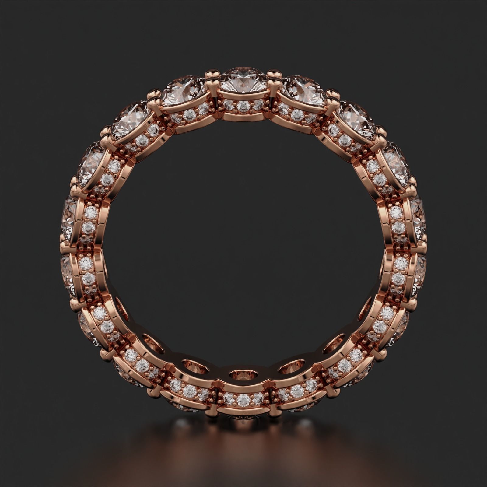 Eternity Ring 3D print model_2