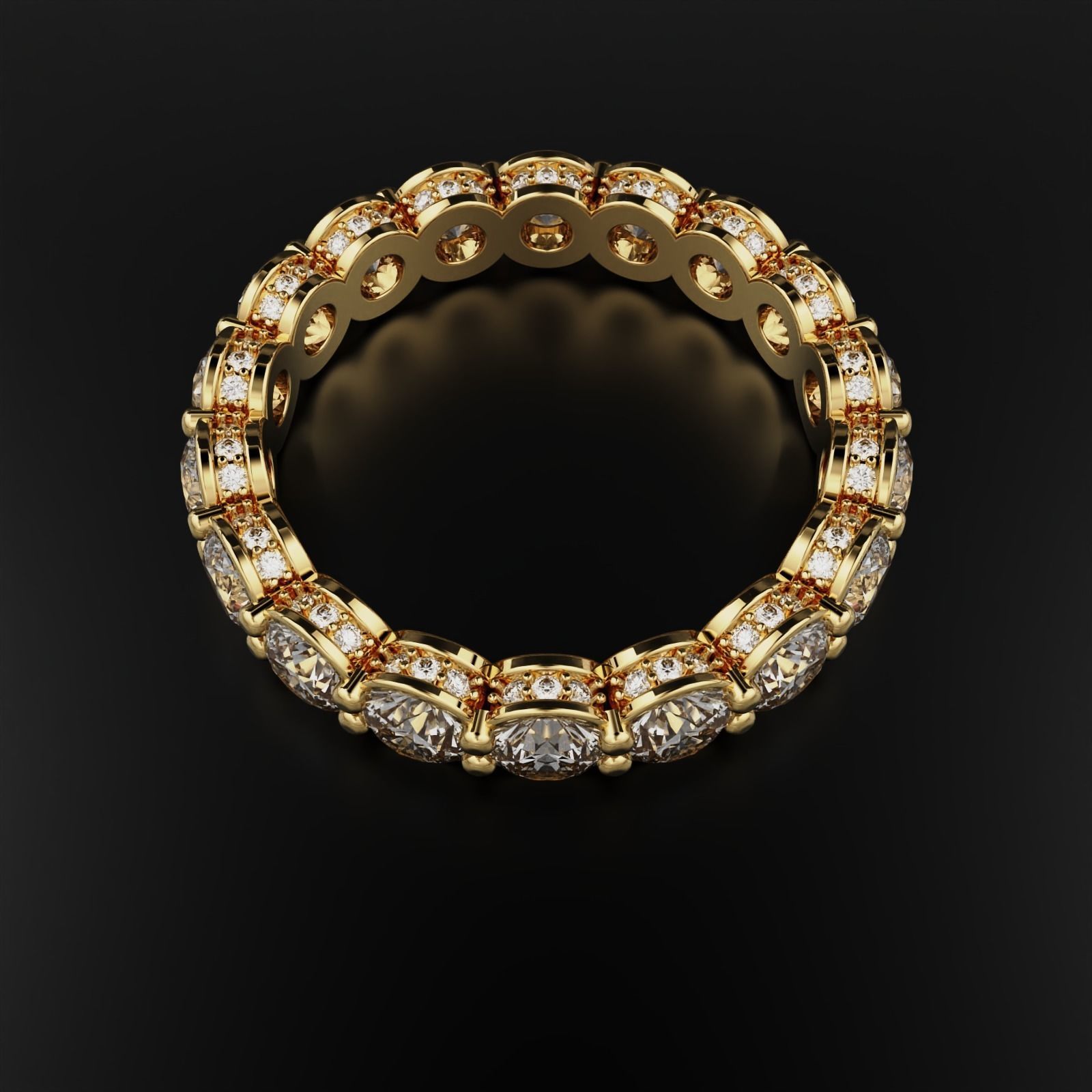 Eternity Ring 3D print model_13
