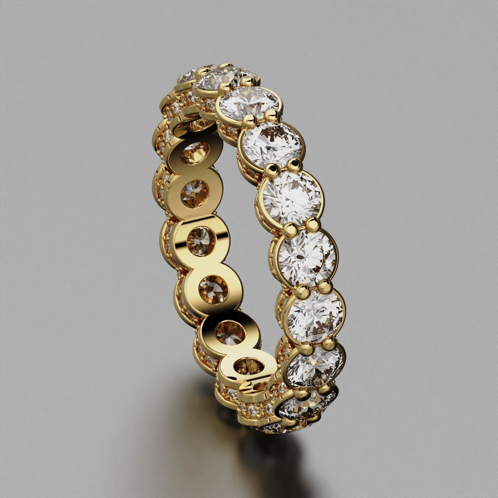 Eternity Ring 3D print model_5