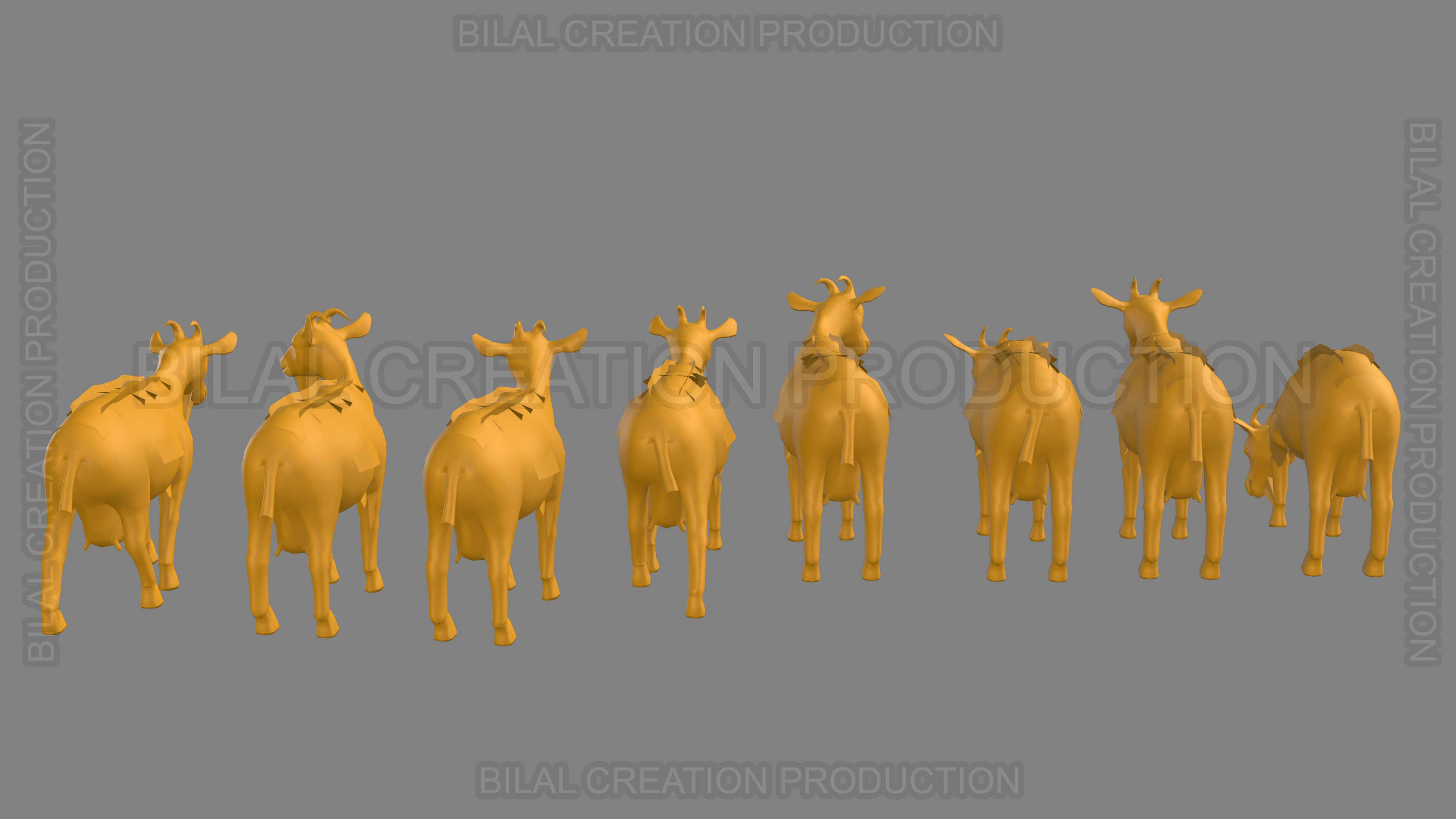 ANIMATED GOAT 3D model_18