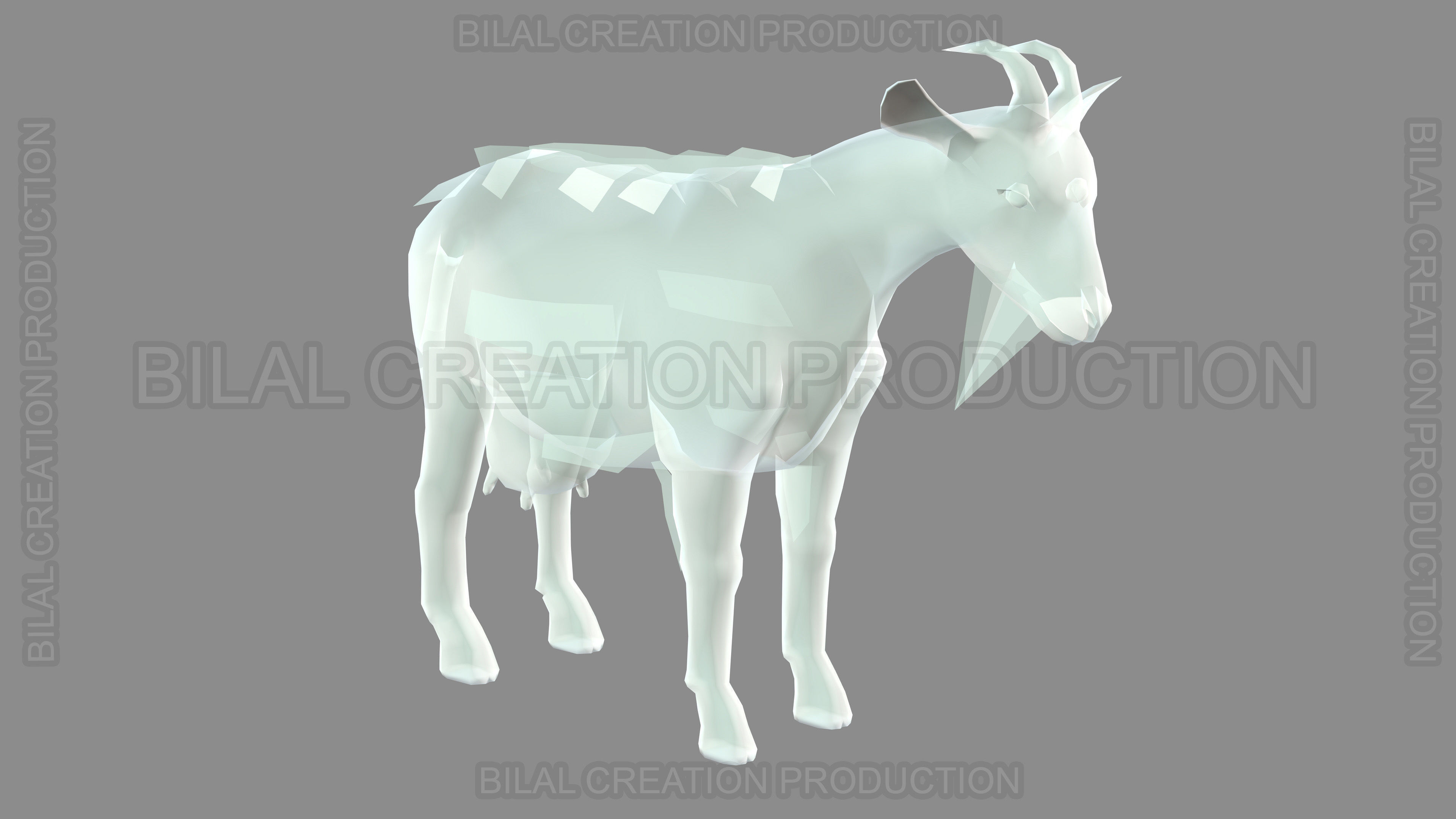 ANIMATED GOAT 3D model_16