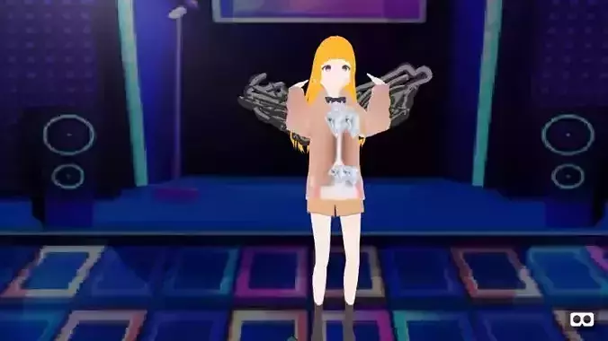 mmd model angel