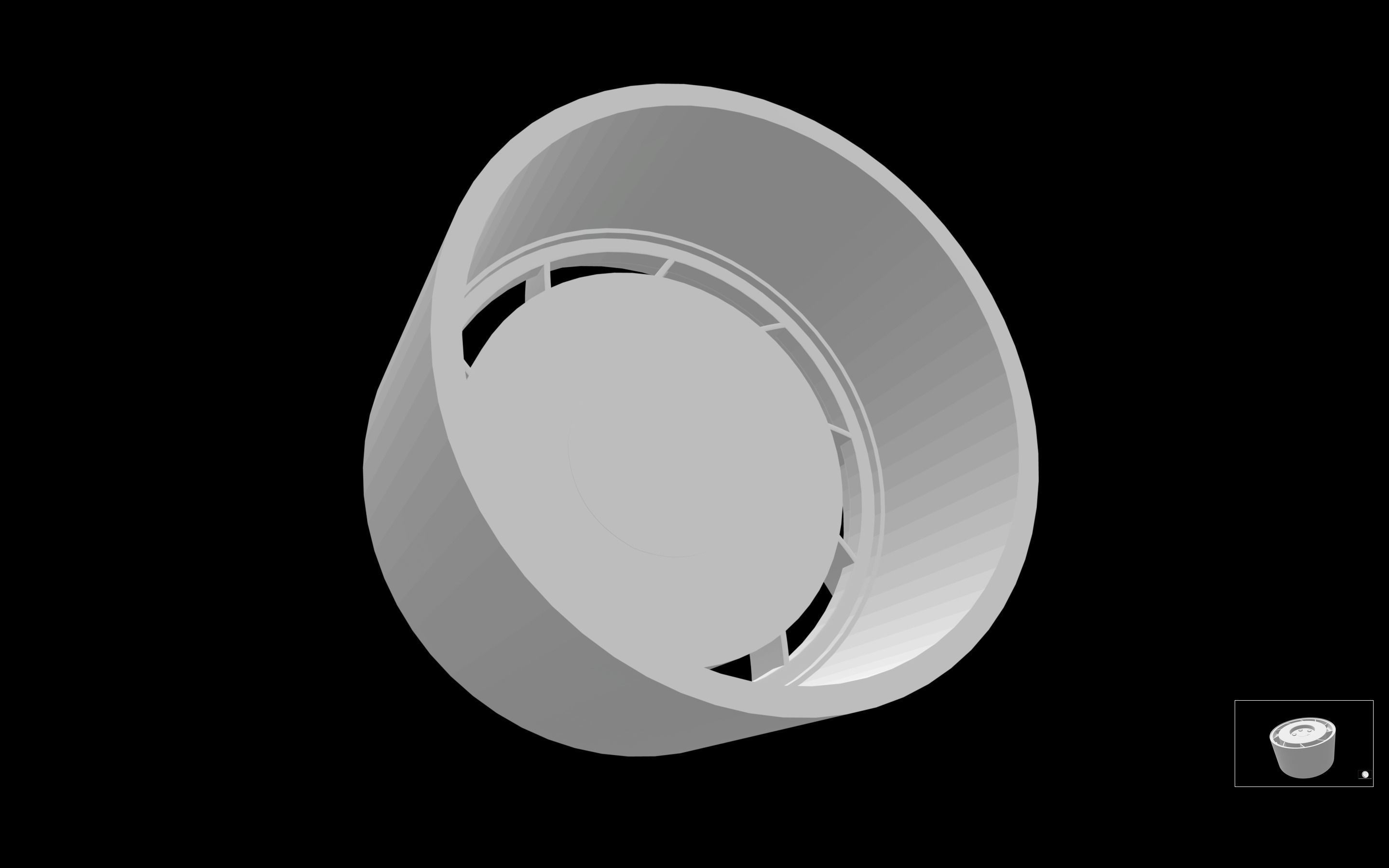 Enkei Salad Shooter scalable and printable rims 3D print model_2