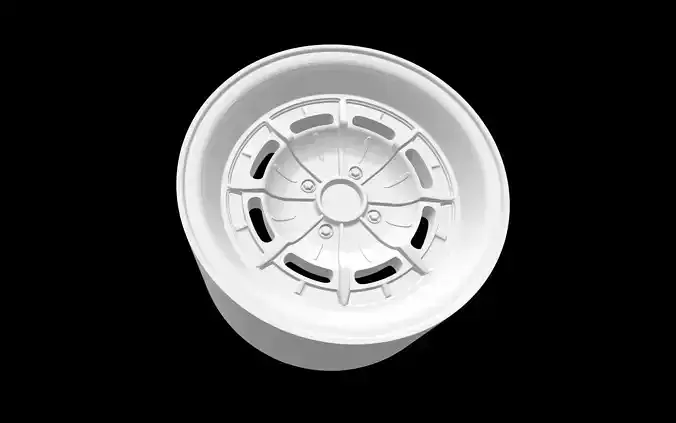 Campagnolo Ragno 8 holes scalable and printable rims