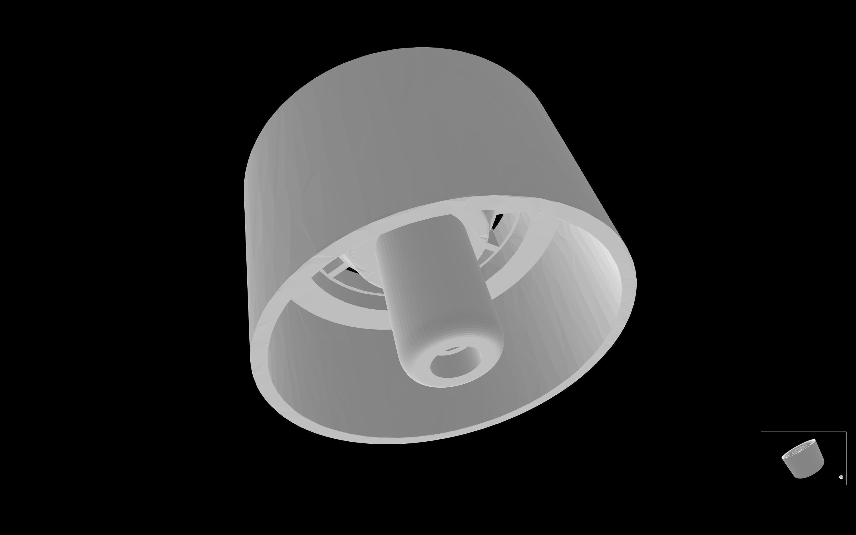 Campagnolo Ragno 10 holes scalable and printable rims 3D print model_5