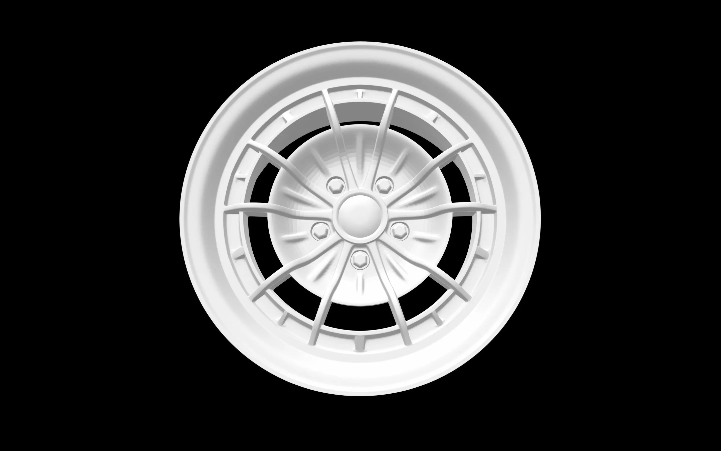 Campagnolo Ragno 10 holes scalable and printable rims 3D print model_0