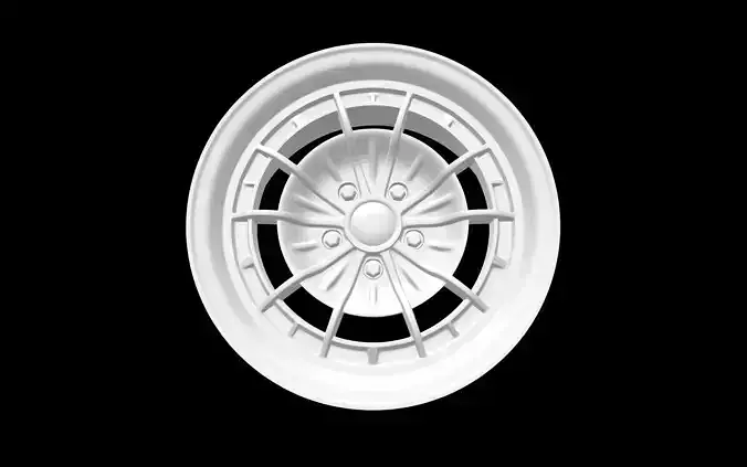 Campagnolo Ragno 10 holes scalable and printable rims