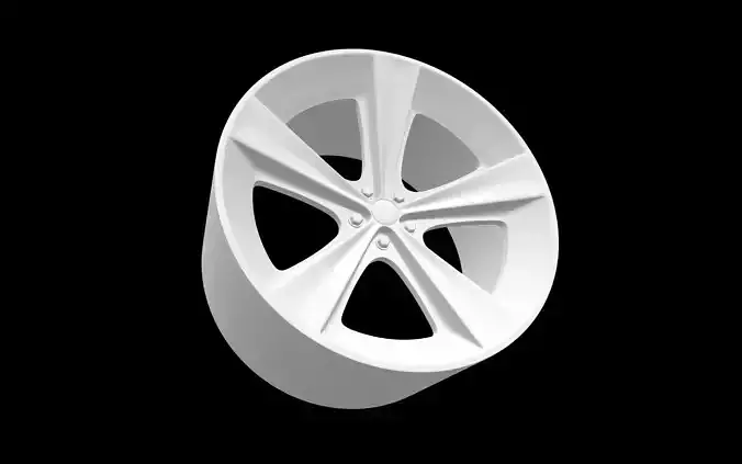 Bavarian Style 128 scalable and printable rims