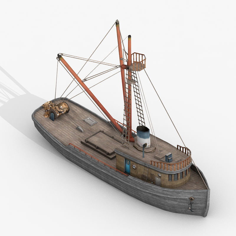 Watercraft Collection of Sailboats Pack - 9 Lowpoly 3D Models Low-poly 3D model_14