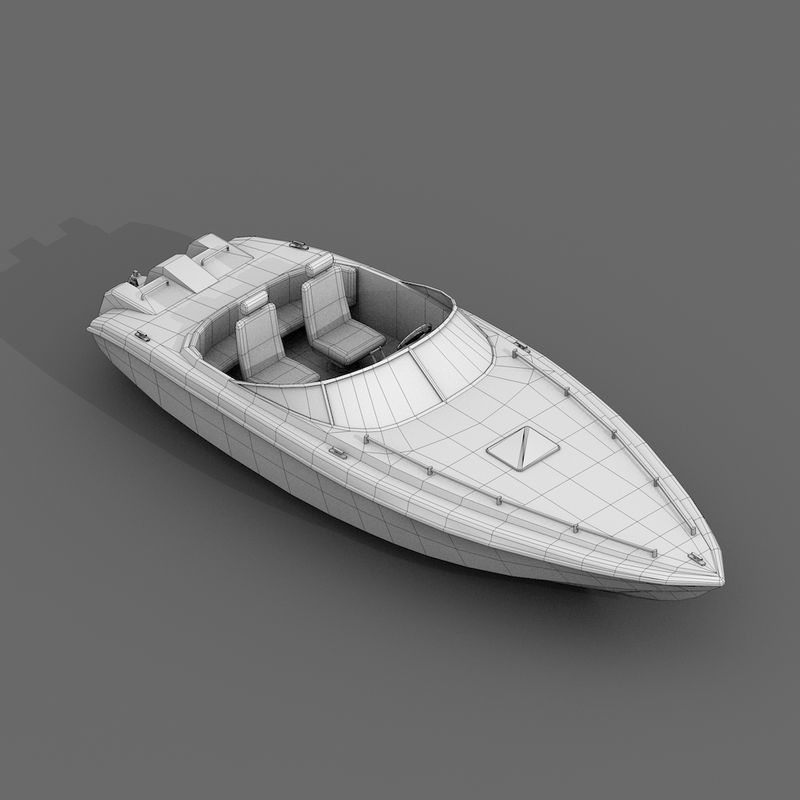 Watercraft Collection of Sailboats Pack - 9 Lowpoly 3D Models Low-poly 3D model_7