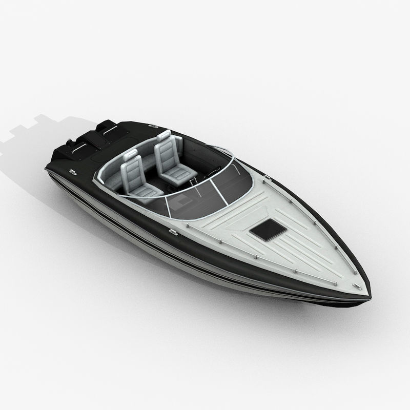 Watercraft Collection of Sailboats Pack - 9 Lowpoly 3D Models Low-poly 3D model_15