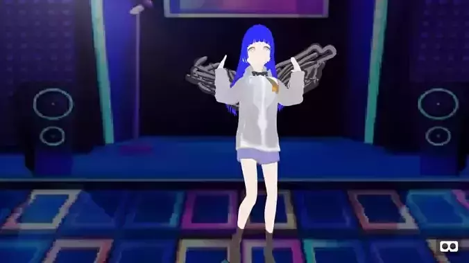 mmd model angel