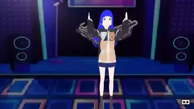mmd model angel