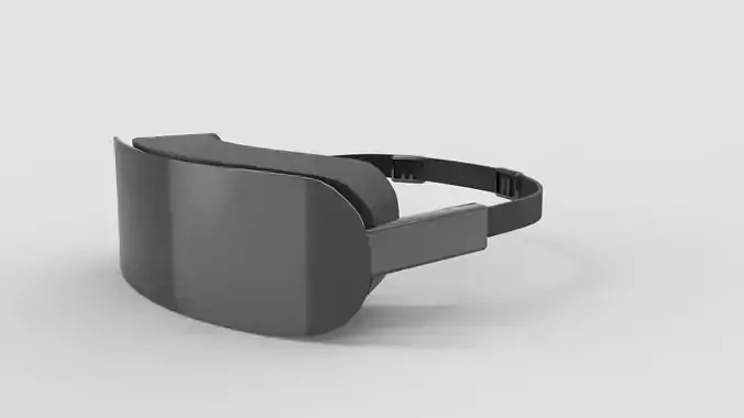 Huawei VR Glass Free low-poly 3D model