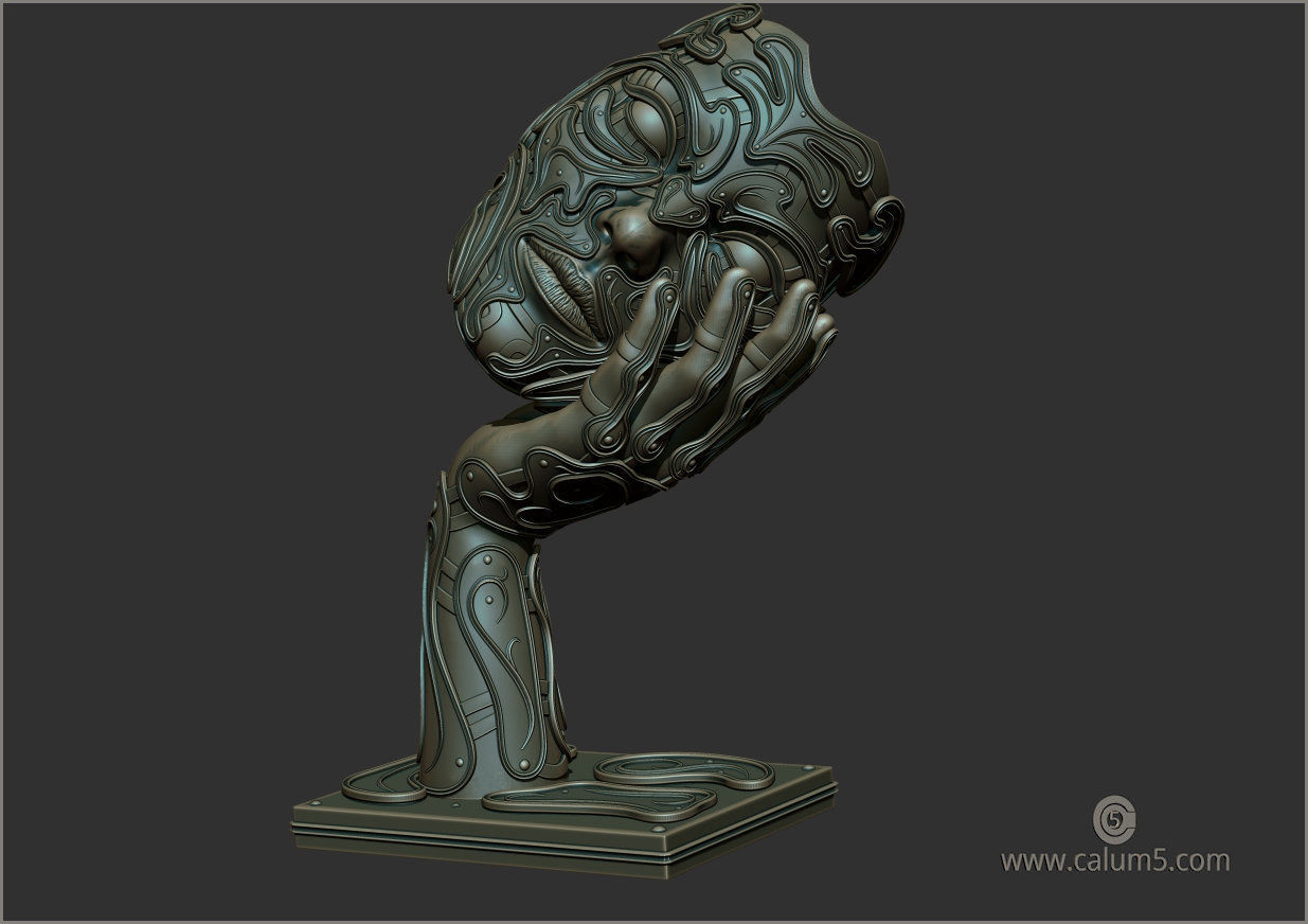 Day Dreamer  3D print model_23