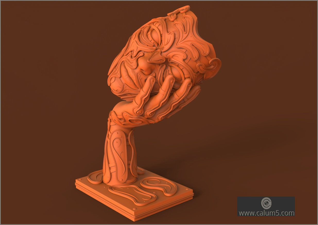 Day Dreamer  3D print model_33