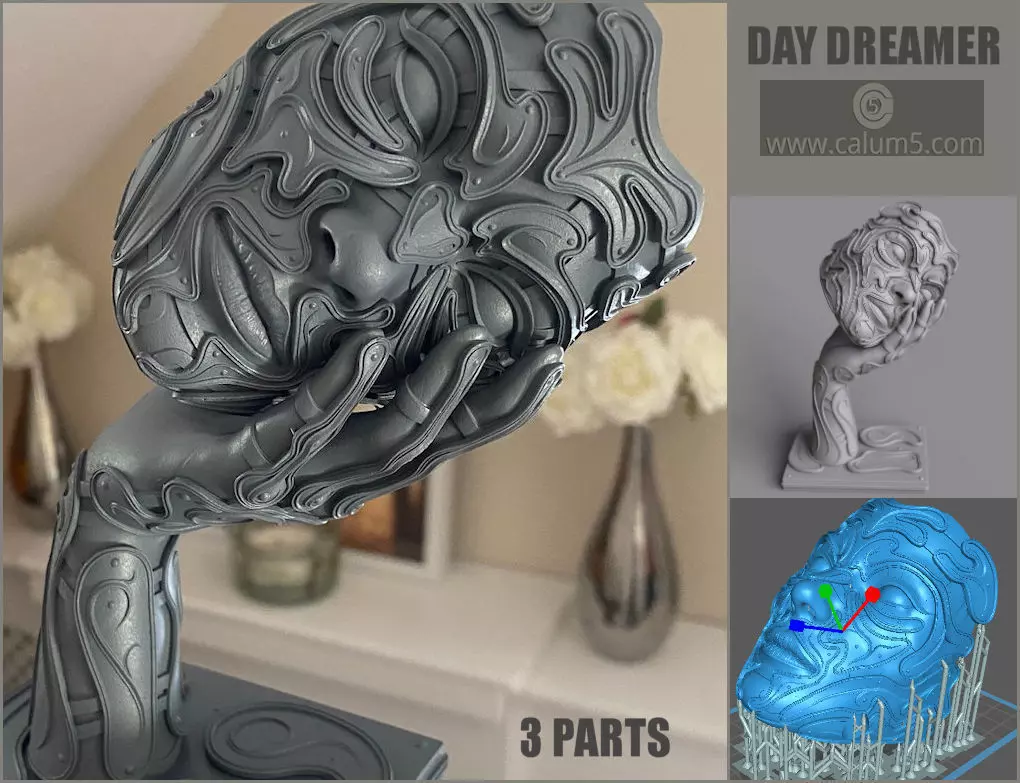 Day Dreamer  3D print model_0