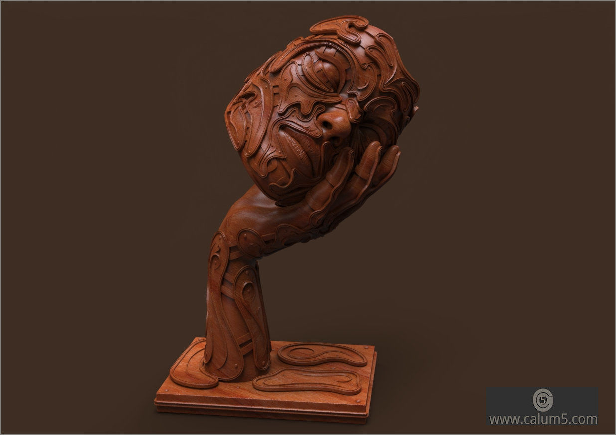 Day Dreamer  3D print model_35