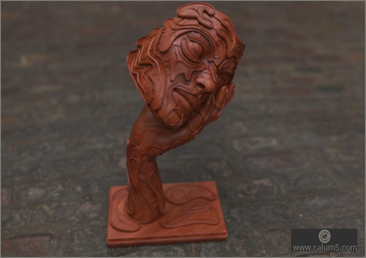 Day Dreamer  3D print model_18