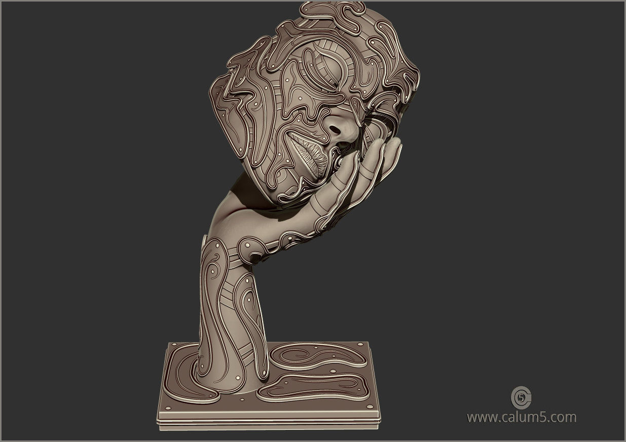 Day Dreamer  3D print model_28
