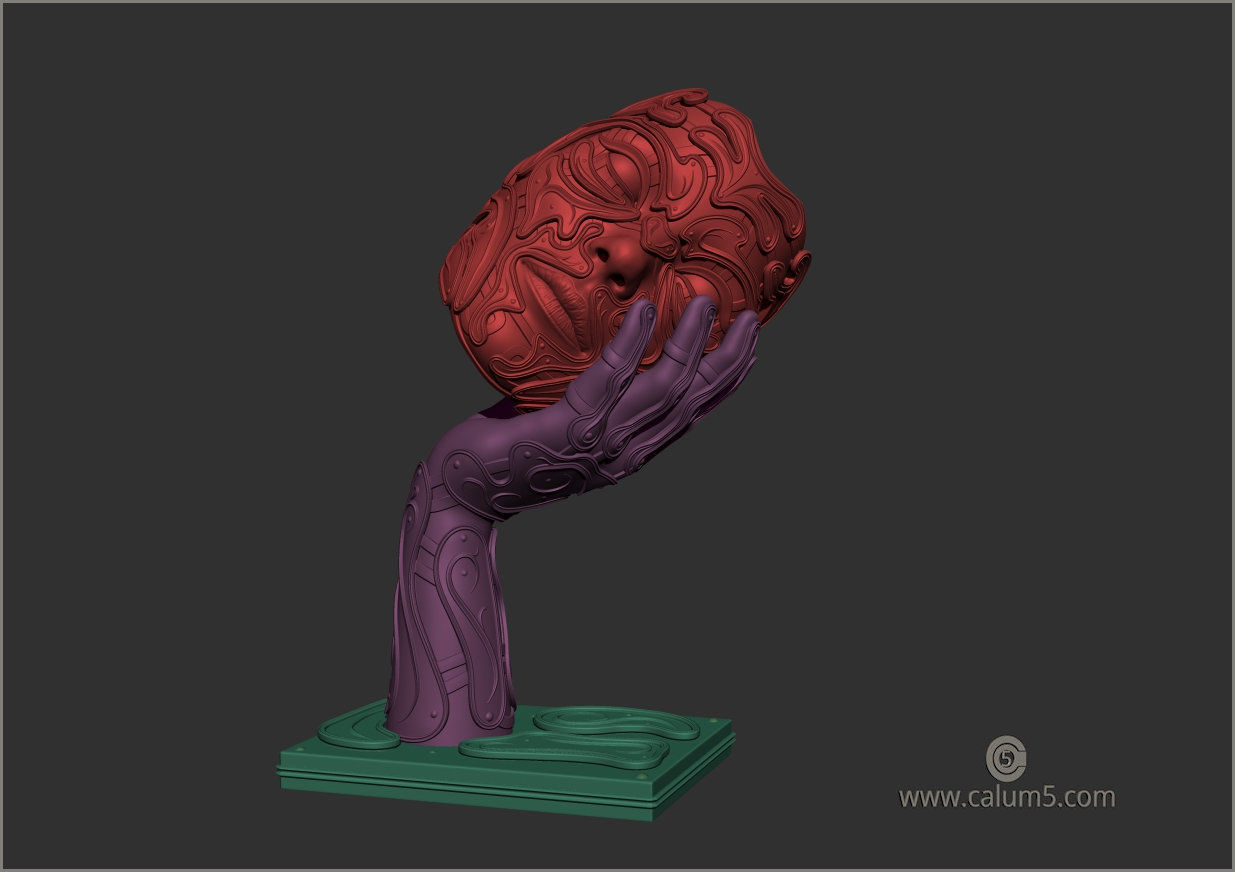 Day Dreamer  3D print model_5