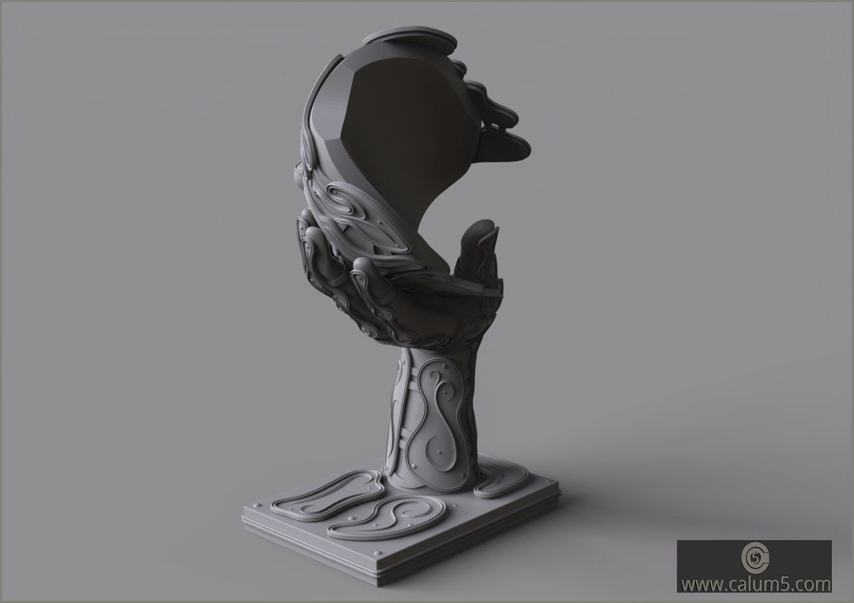 Day Dreamer  3D print model_15