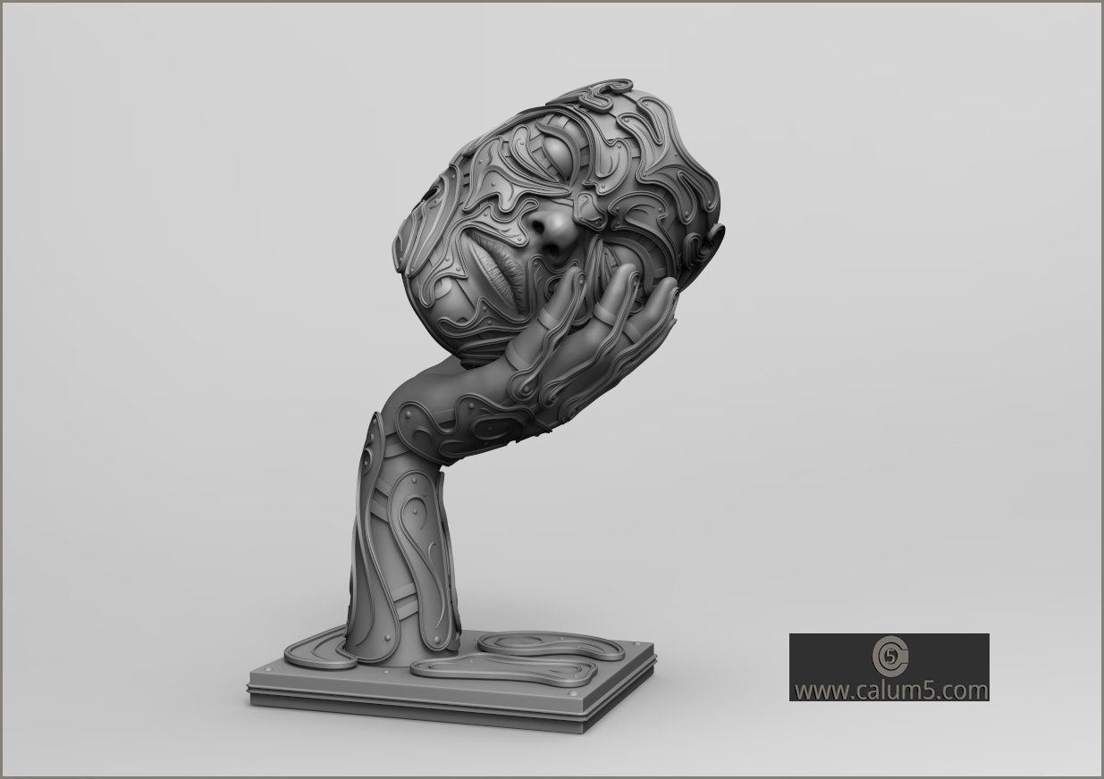Day Dreamer  3D print model_30