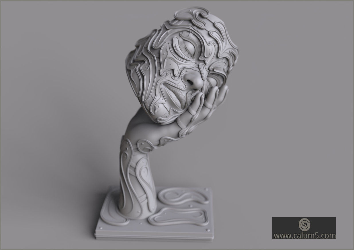Day Dreamer  3D print model_29