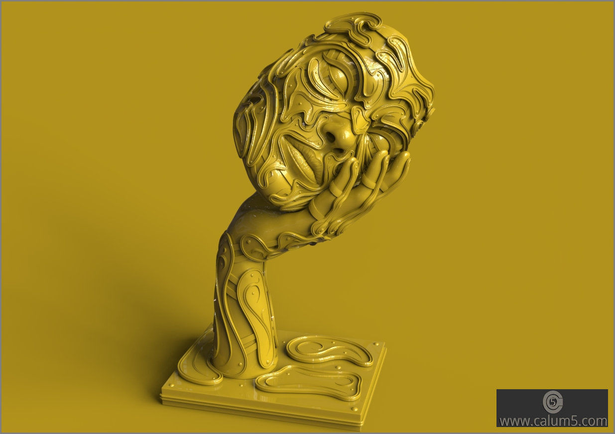 Day Dreamer  3D print model_26
