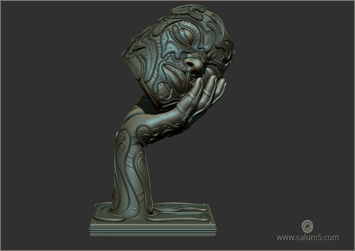 Day Dreamer  3D print model_21
