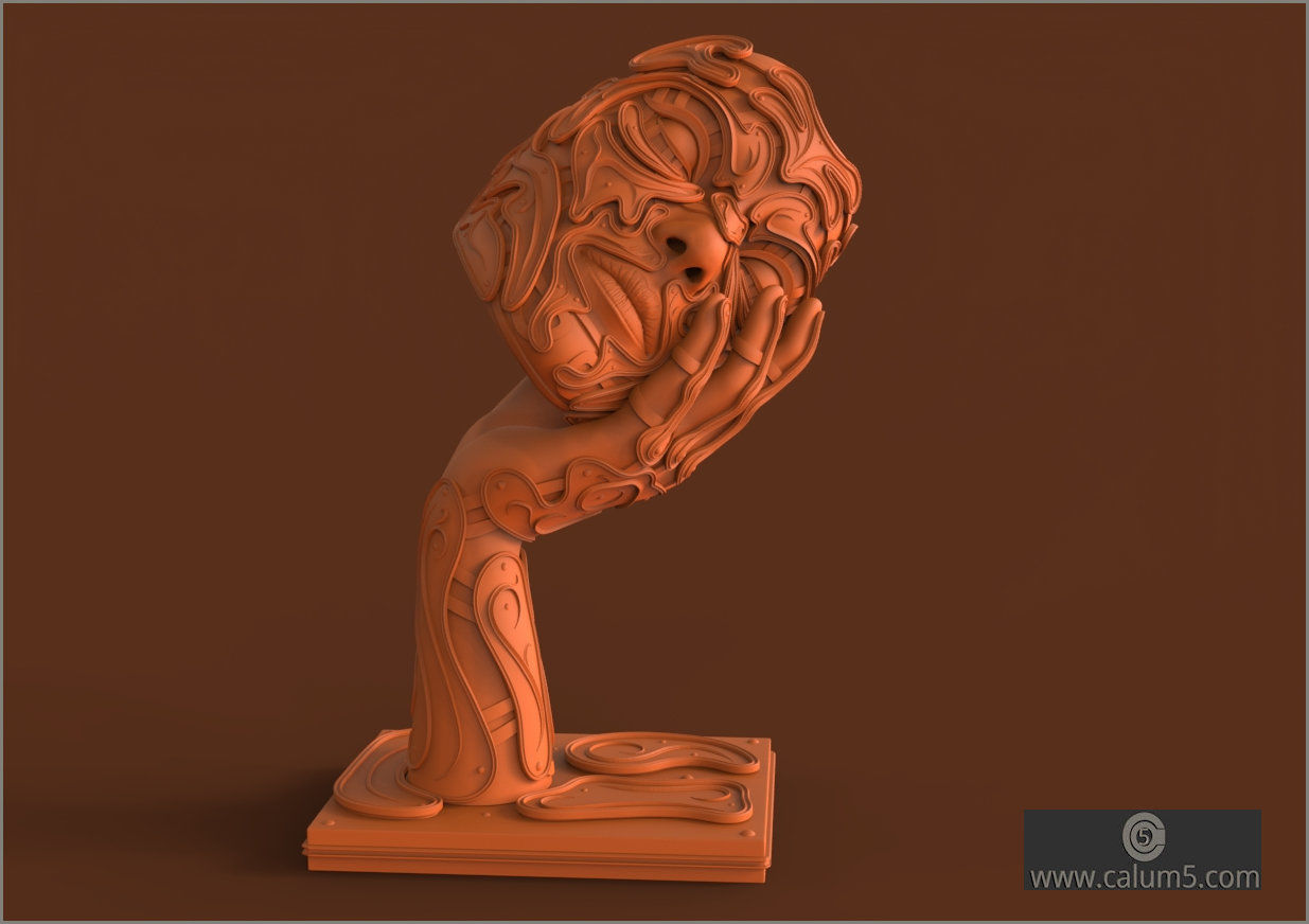 Day Dreamer  3D print model_34