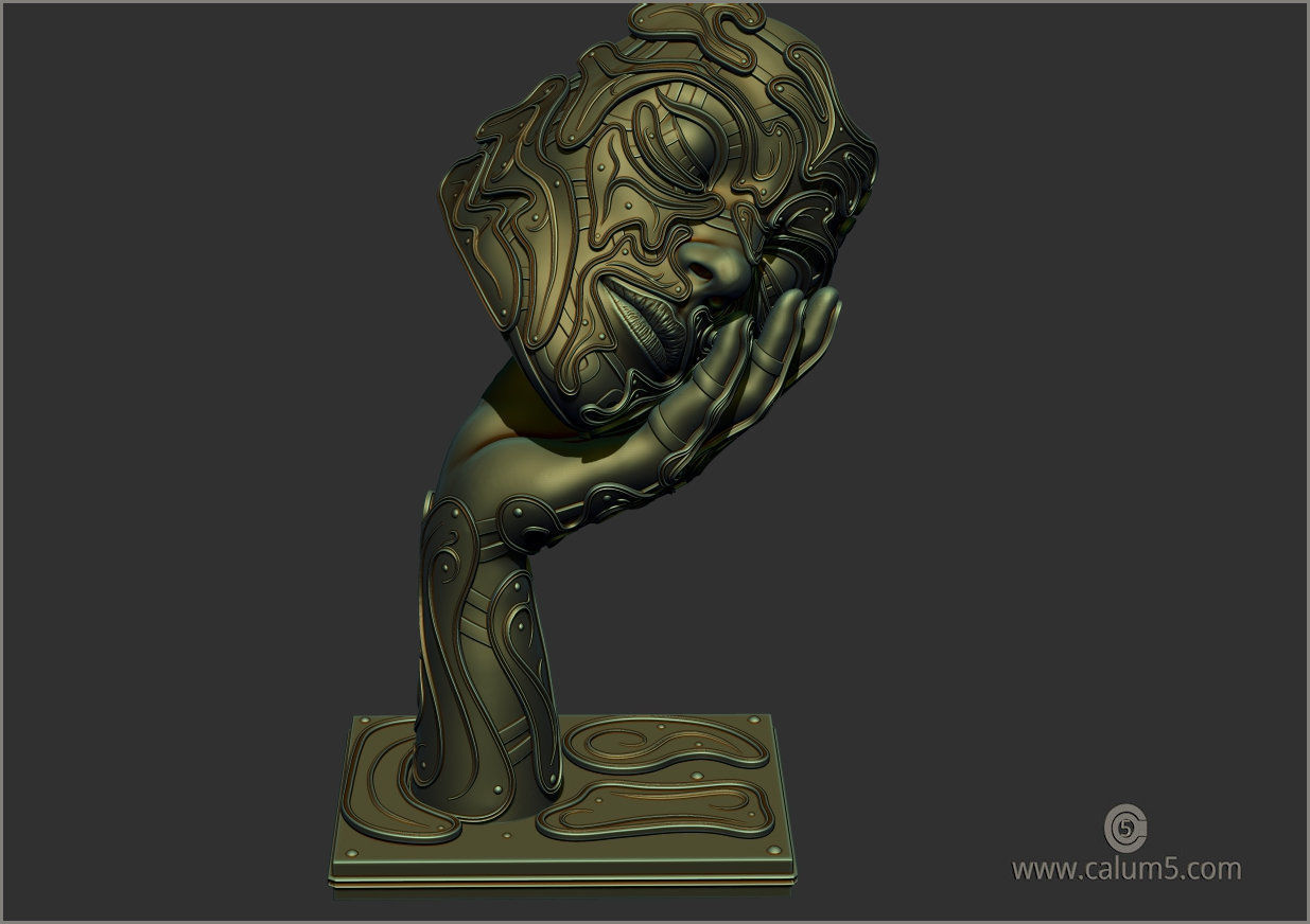 Day Dreamer  3D print model_32