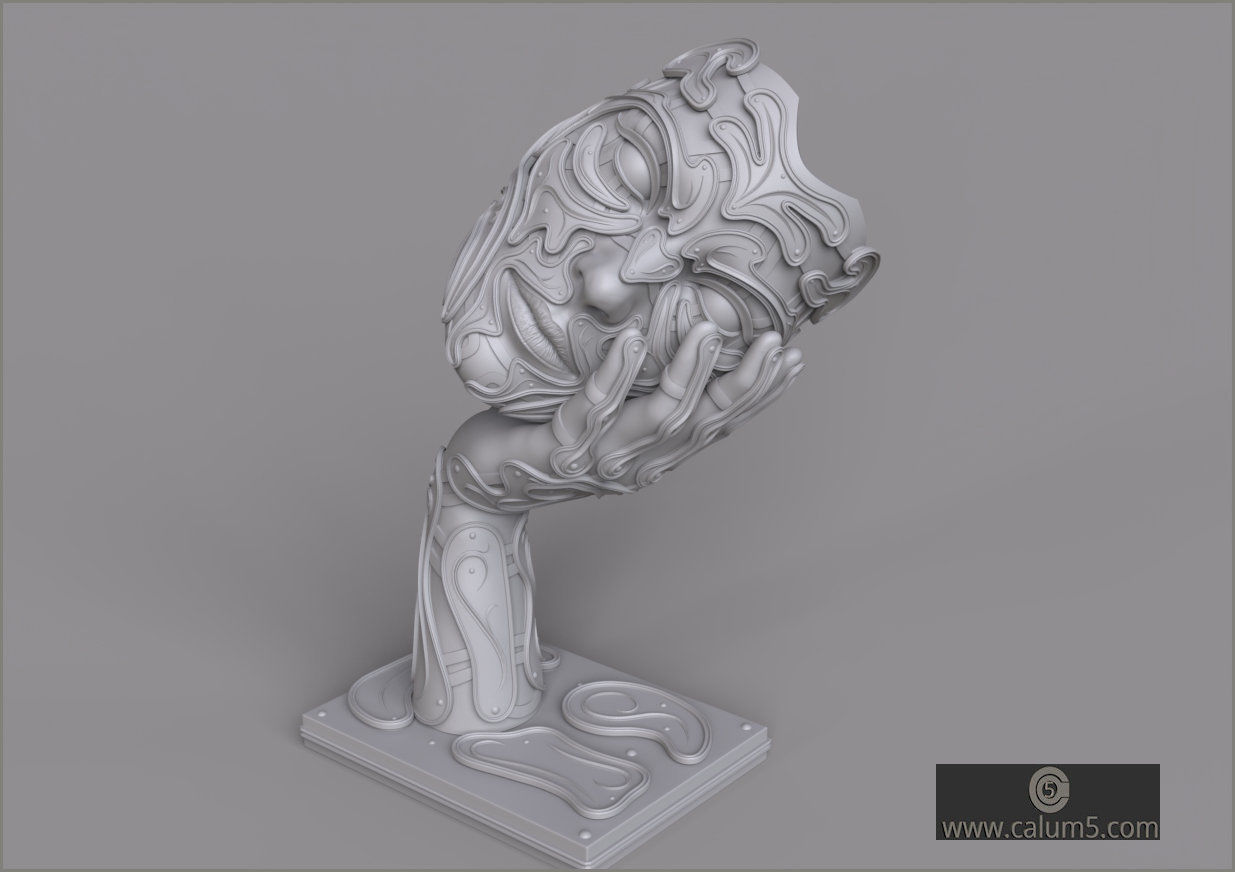 Day Dreamer  3D print model_13