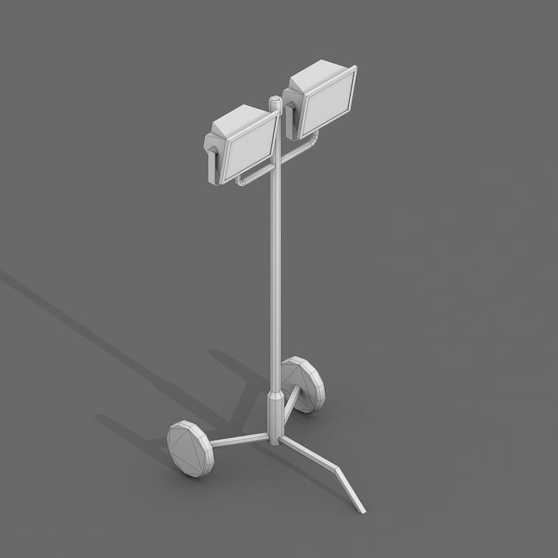 Industrial Vehicles Pack Low-poly 3D model_28