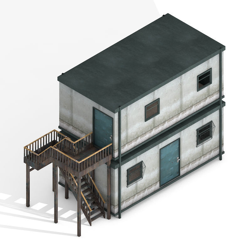 Industrial Vehicles Pack Low-poly 3D model_23