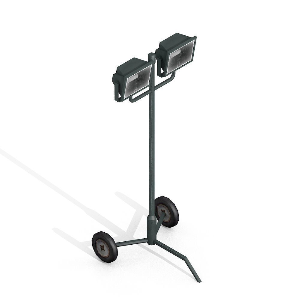 Industrial Vehicles Pack Low-poly 3D model_27