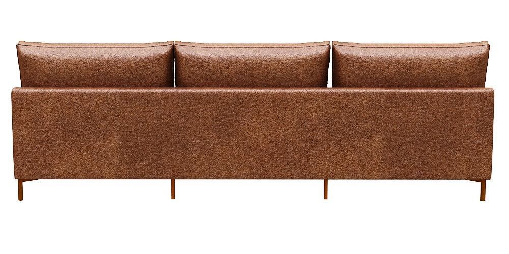 Sofa 3 seater  Low-poly 3D model_5