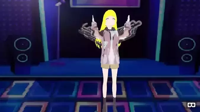 mmd model angel