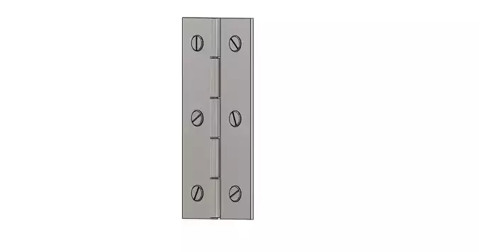 Door or Cupboard Hinges 3D model