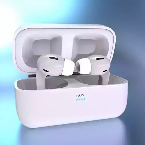 Bluetooth Headset  Low-poly 3D model