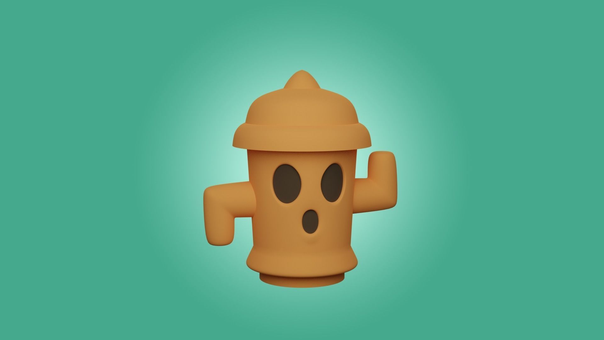 Gyroid Plant Pot 3D print model_5