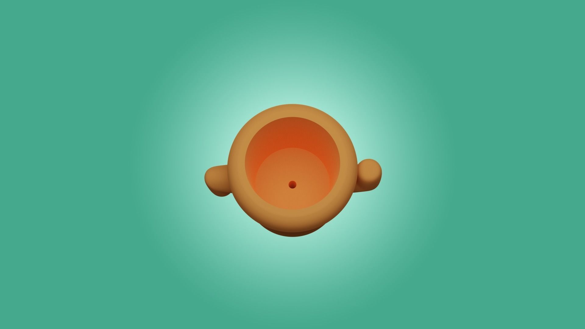 Gyroid Plant Pot 3D print model_6