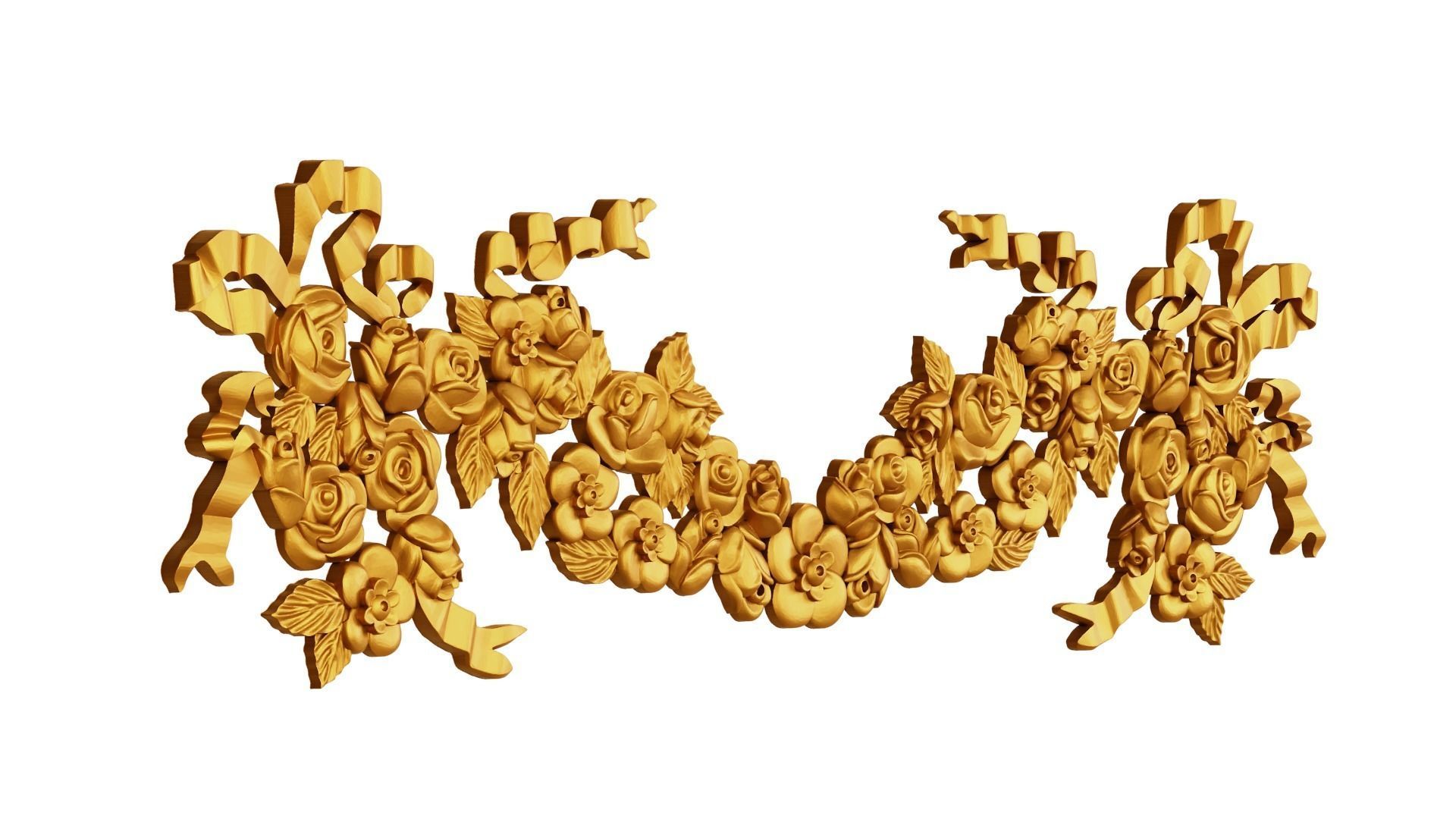 Classic decor ornament 194 3D model_2