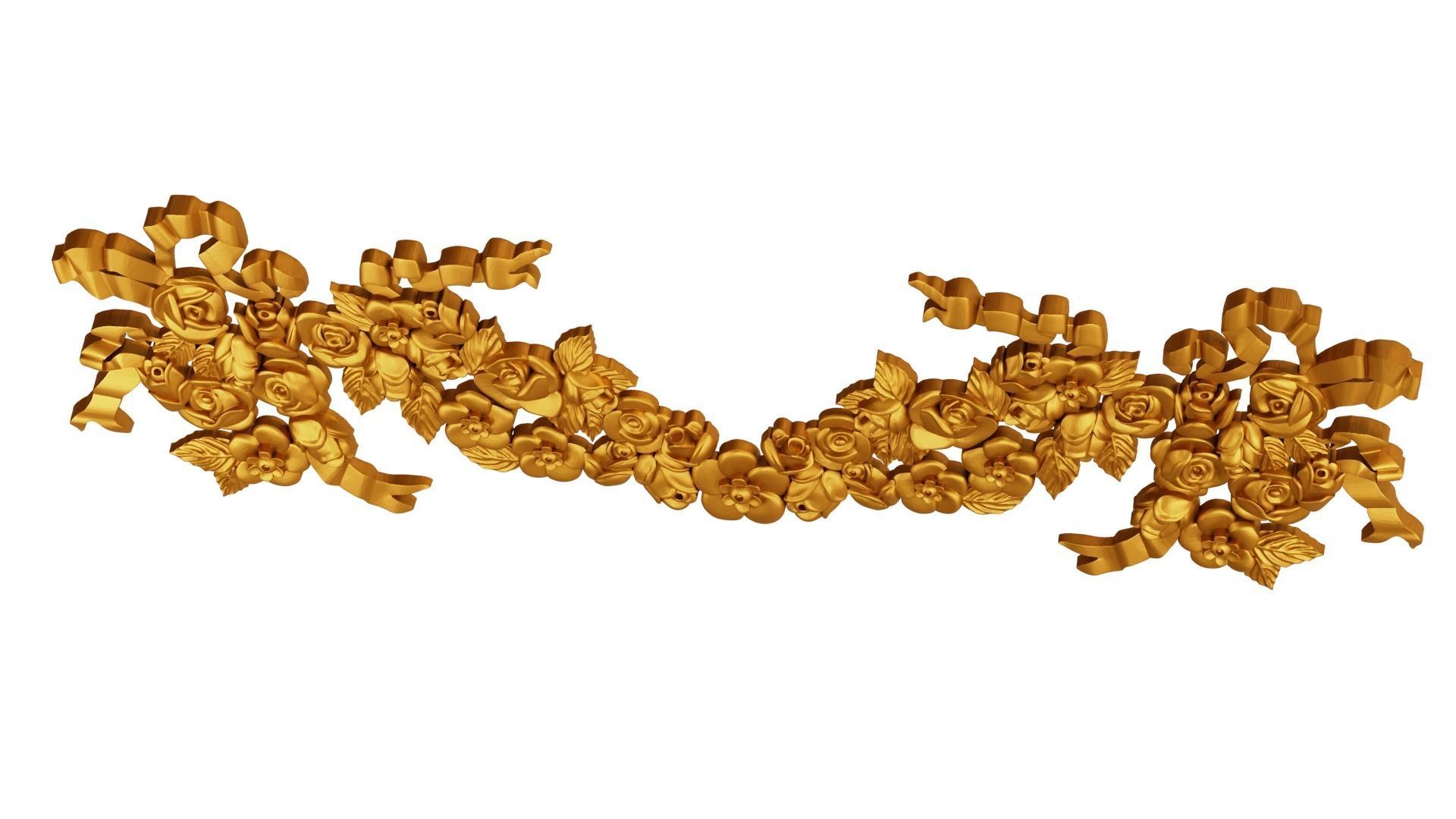 Classic decor ornament 194 3D model_4